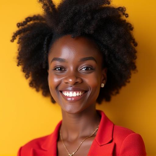 Portrait d'une journaliste société